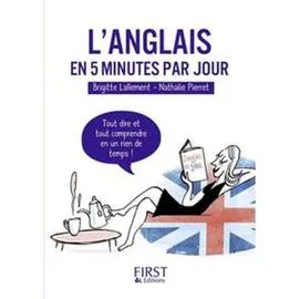 Livre L' anglais en 5 minutes par jour (l'unité)