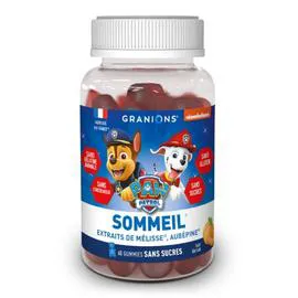 Complément Alimentaire Sommeil Extrait de Mélisse et Aubépine à l'Abricot (x60)