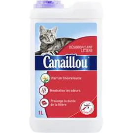 CANAILLOU Désodorisant litière parfum chèvrefeuille 1l