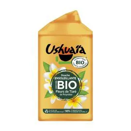 USHUAÏA Gel douche ensoleillante fleurs de Tiaré de Polynésie BIO 250ml