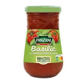 PANZANI Sauce tomate basilic 210g