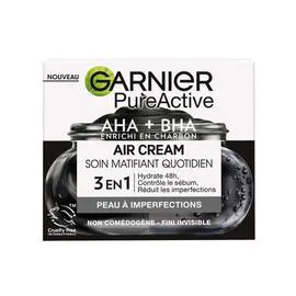 GARNIER PureActive Air Cream Soin Matifiant Quotidien 3en1 50ml