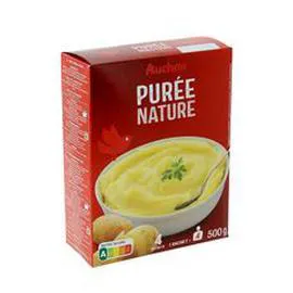 AUCHAN Purée de pommes de terre 4x125g