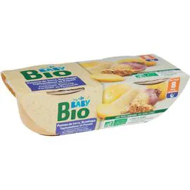 Plat bébé bio pdt rutabaga dès 8 mois (2x200g)