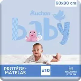 Protège-matelas 60x90cm (x10)