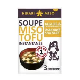 Soupe Miso Wakame shiitake miso (59g)