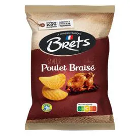 BRETS Chips poulet braisé 125g