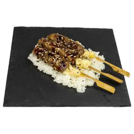 Yakitori au boeuf et fromage (x3)