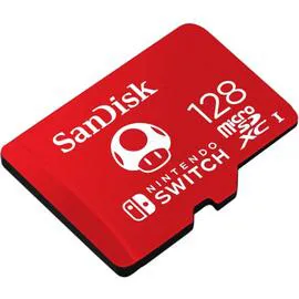 Carte mémoire MSD SWITCH 128GO 100MB/S pour console Nintendo Switch (l'unité)