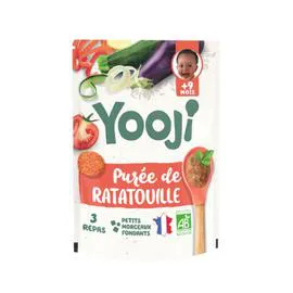 Plat bébé bio dès 9 mois, ratatouille (24x20g)