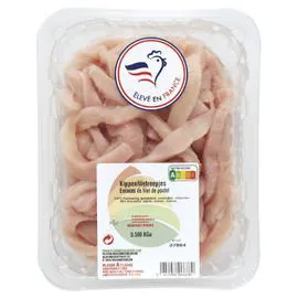 Filets de poulet en lanières (500g)