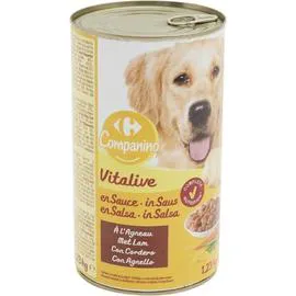Pâtée pour chiens à l'agneau (1,23kg)