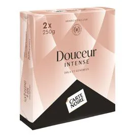CARTE NOIRE Café moulu douceur intense 2x250g
