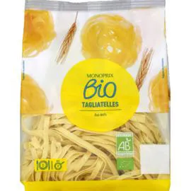 MONOPRIX BIO Tagliatelles aux oeufs bio 250g