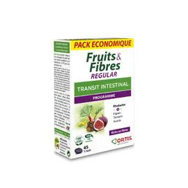 Complément alimentaire transit intestinal regular fruits & fibres (x45)
