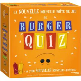 La Nouvelle Boite de Jeu de Burger Quiz, à partir de 12 ans (l'unité)