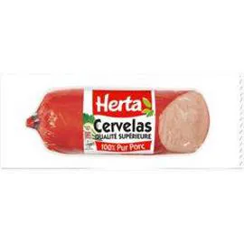 HERTA Cervelas qualité supérieure 100% pur porc 400g