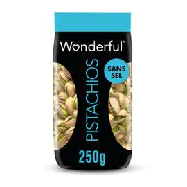 WONDERFUL Pistaches grillées sans sel 250g