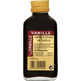 Préparation culinaire arôme naturel de vanille (125ml)