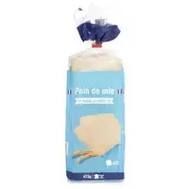 Pain de mie sans croûte (475g)