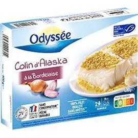 ODYSSÉE Colin d'Alaska à la bordelaise 400g