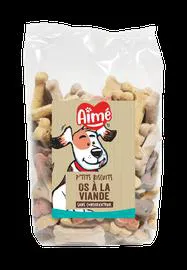 Biscuits à la viande en forme d'os (500g)
