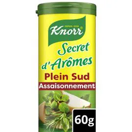 KNORR Assaisonnement en poudre secret d'arômes plein Sud 60g