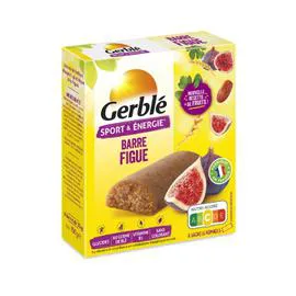 GERBLÉ Barres diététiques figue 6x25g