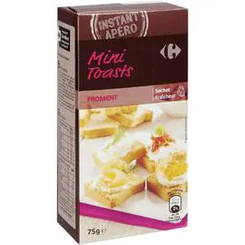 Mini toasts froment (75g)