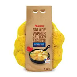 Pommes de terre de consommation à chair ferme salade vapeur sautées nouvelle récolte (2,5kg)