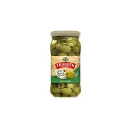 Olives vertes dénoyautées sans résidus pesticides (260g)