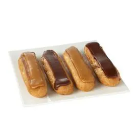 Eclairs chocolat et café (x4)