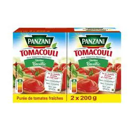 Sauce Tomacouli basilica (2x200g)
