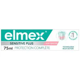 ELMEX Dentifrice Sensitive Plus Protection Complète 75ml