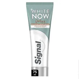 Dentifrice Détox Argile Minérale & Extrait de Coco White Now (75ml)
