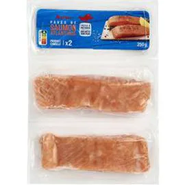 Pavé de saumon d'Atlantique sans arête sans peau (250g)