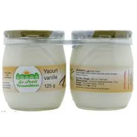 Yaourt saveur vanille (2x125g)