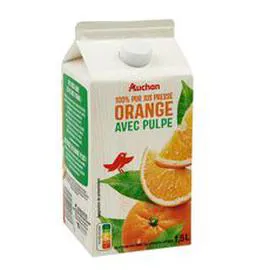 Pur jus d'oranges avec pulpe (1,5l)