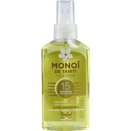 Huile sèche Monoï de Tahiti FPS 15 (125ml)