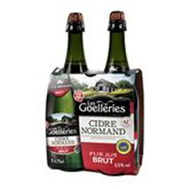 Cidre normand Brut 4.5% (2x75cl)