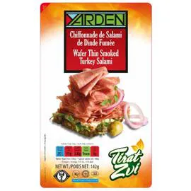 Chiffonnade de salami de dinde fumée casher (142g)