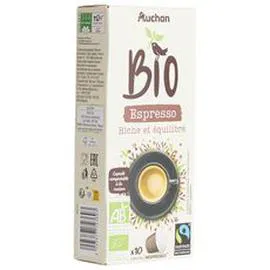 Capsules de café espresso compostables commerce équitable compatibles Nespresso (10x5,2g)