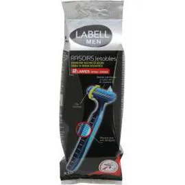 LABELL MEN Rasoirs jetables 2 lames x10