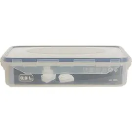 Boîte Pour Congélateur Et Micro-Onde 0,9L, 4 Clips (l'unité)