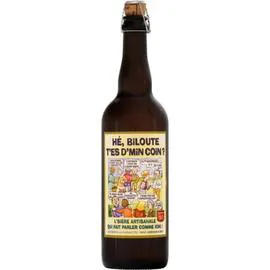 Bière blonde artisanale Hé Biloute (75cl)