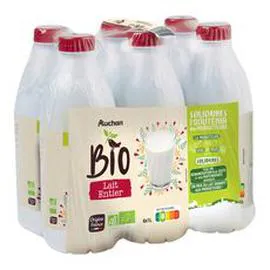 Lait entier UHT (6x1l)