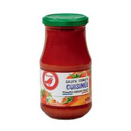 Sauce tomate cuisinée origine France en bocal (420g)