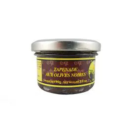 L'EPICERIE PROVENÇALE Tapenade aux olives Noires 90g