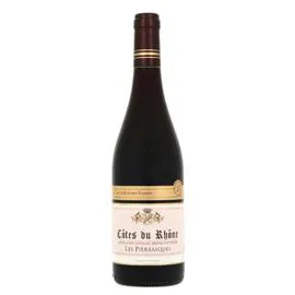 LA CAVE D'AUGUSTIN FLORENT Vin rouge Côtes du Rhône AOC Les Pierrasques 75cl