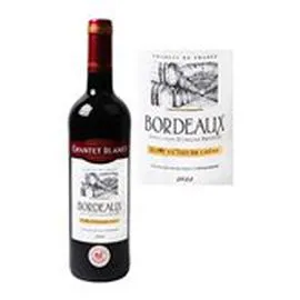 MARQUE REPÈRE, CHANTET BLANET AOC Bordeaux fût de chêne vin rouge 75cl